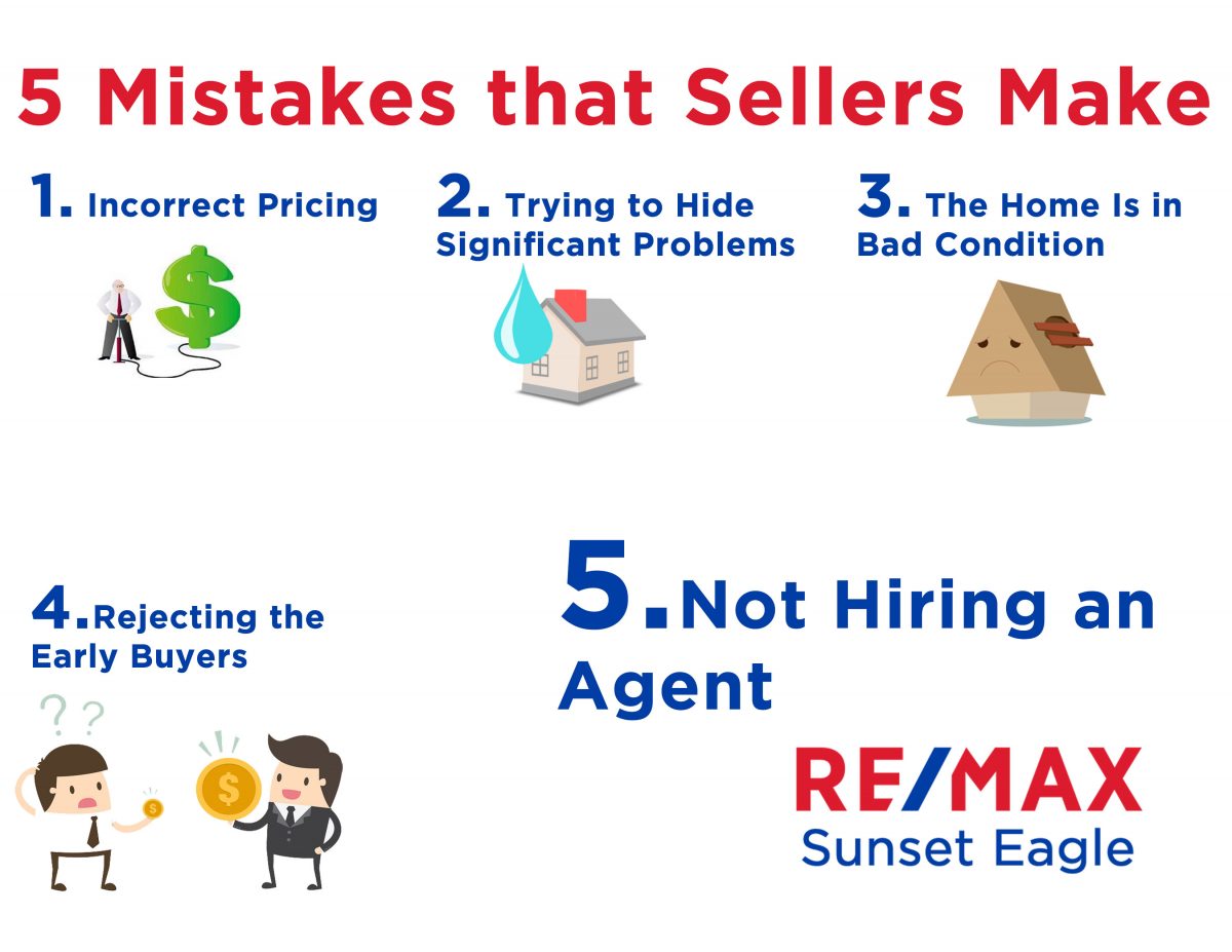 5 Mistakes that sellers make