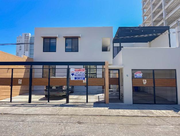Town house de un nivel con alberca privada en Gaviotas, Zona Dorada