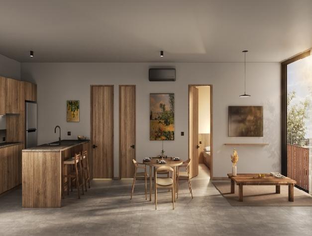 Dptos Gaviotas - Dpto Tipo 02 - Espacio Social 02