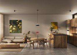 Dptos Gaviotas - Dpto Tipo 01 - Espacio Social